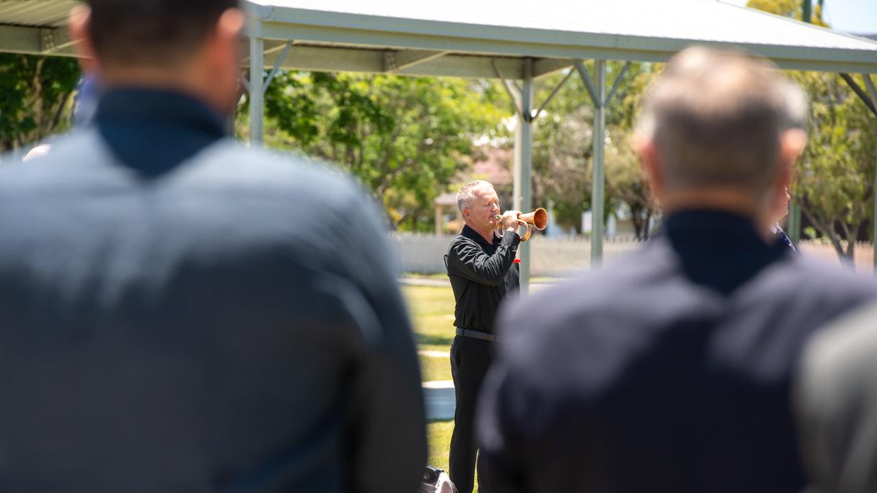 Remembrance Day Gatton, 2020. Photo: Ali Kuchel