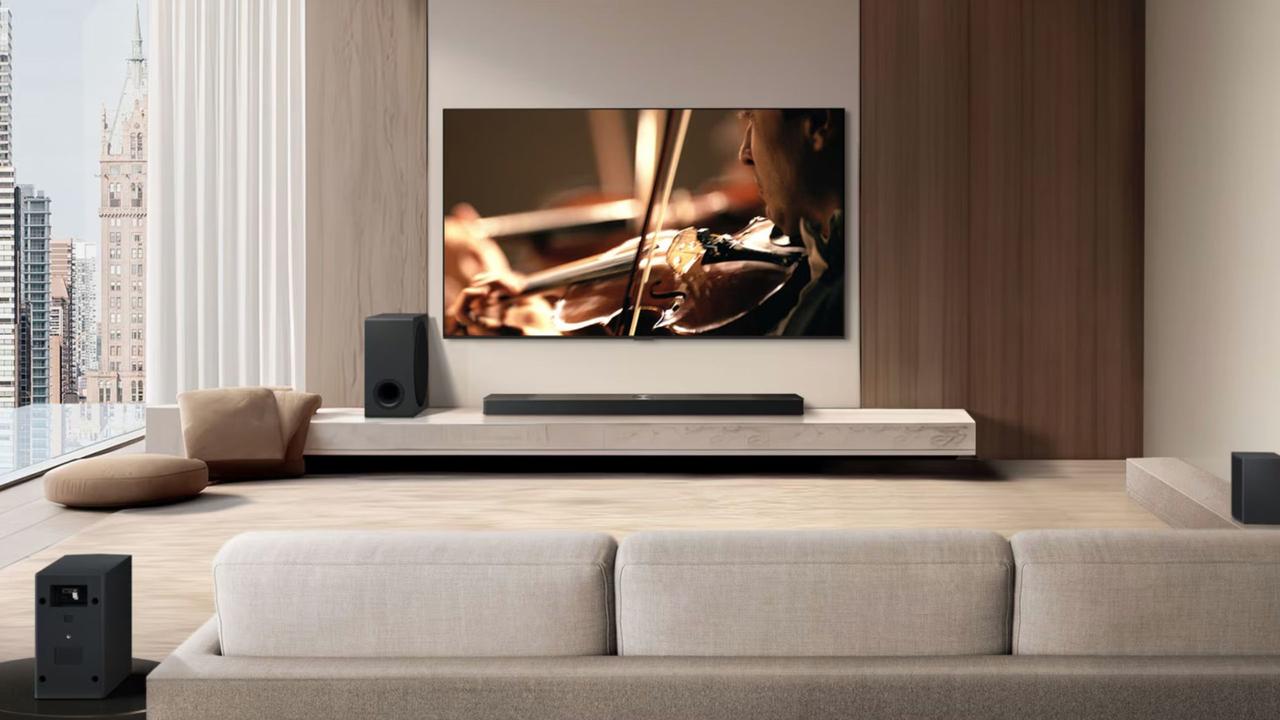 LG S95TR 9.1.5 Dolby Atmos 810W soundbar. Picture: LG