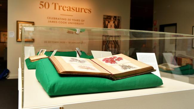 50 Treasures: Celebrating 50 Years of James Cook University at Perc Tucker Gallery. Picture: Alix Sweeney