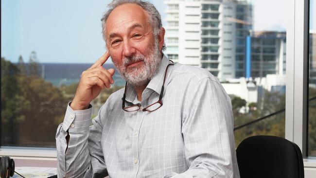 Southern Cross University’s Dean of Law and ex-magistrate David Heilpern at SCU’s Coolangatta campus. Picture: Glenn Hampson