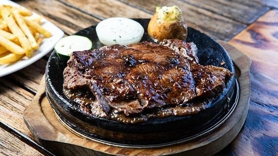 A meal from Gold Coast Seafood and Steak. Picture: Supplied