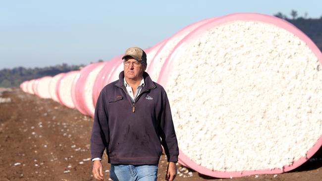 Liverpool Plains cotton farmer John Hamparsum. Picture by Peter Lorimer