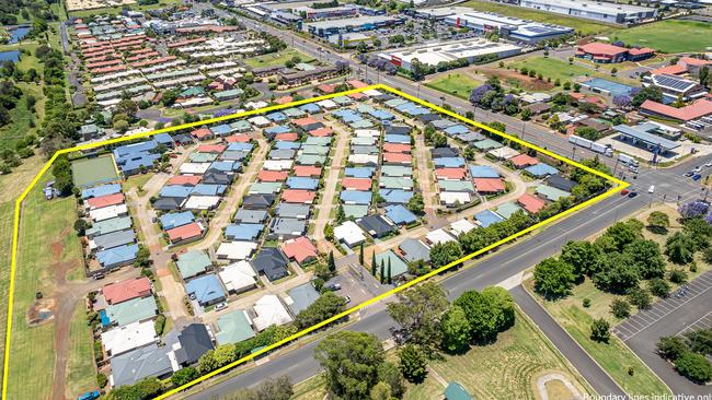 Clive Armitage's Kingfisher Gardens retirement village on Spring Street in Kearneys Spring has been listed for sale through Ray White Commercial in Toowoomba.