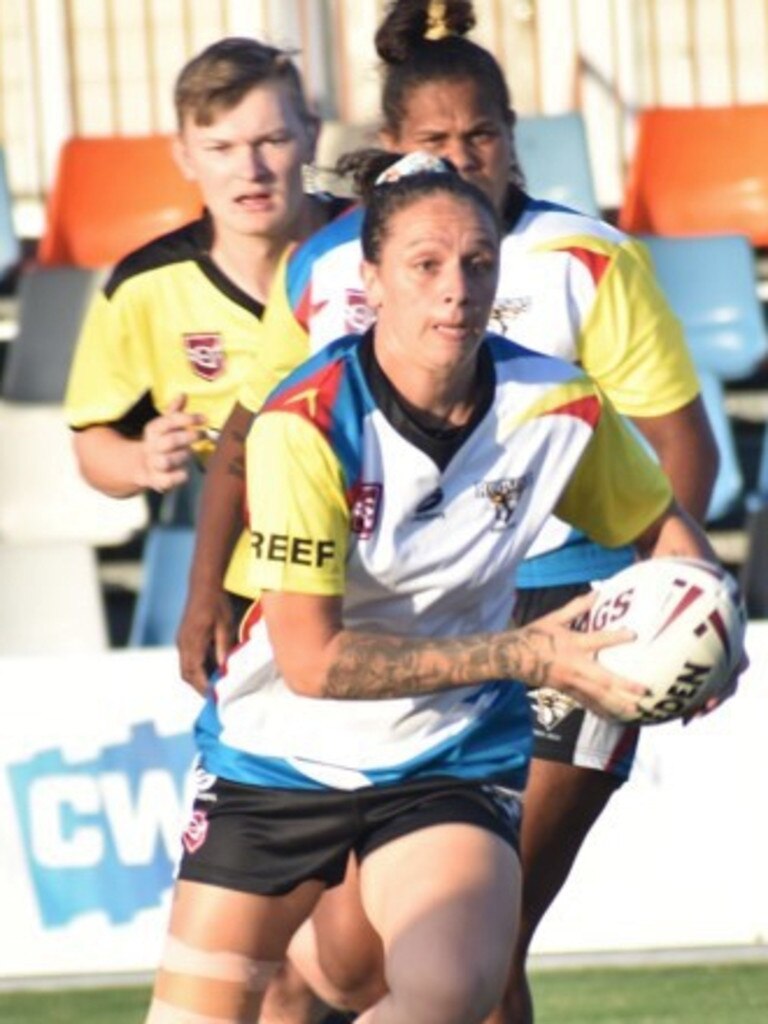 Rockhampton Rugby League’s annual Reef versus Beef women’s game, Browne Park, March 19, 2022.