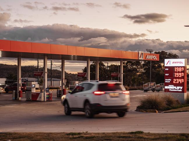 The Toowoomba Ampol service station on Alderley Street in Harristown has hit the market through Cushman and Wakefield.