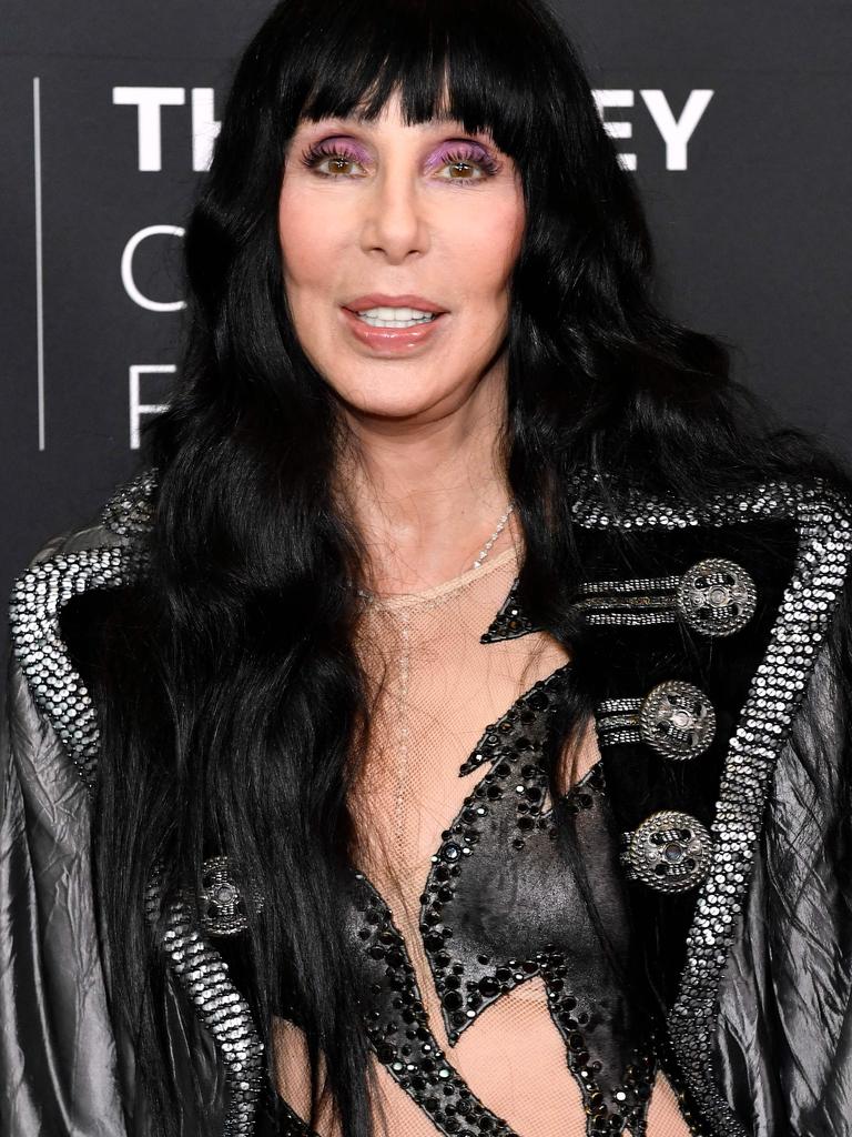 Cher recently said she only dates younger guys because men her age are all dead. Picture: AFP