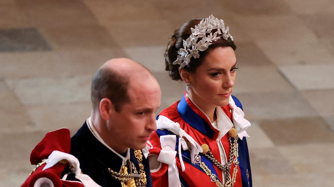 Prince William and Catherine, Princess of Wales. Picture: AFP