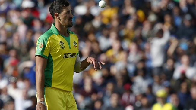 Australia’s pace attack, spearheaded by Mitchell Starc, has proved more effective than spin.