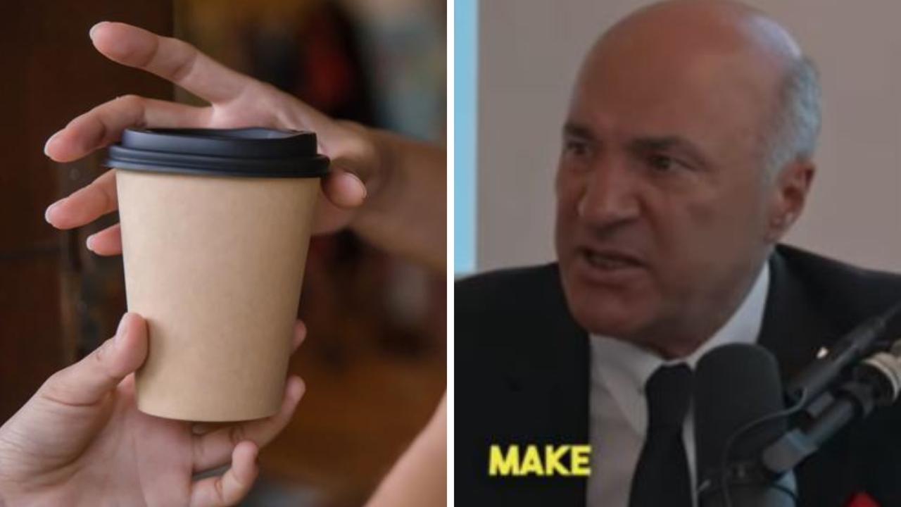 Multi-millionaire Kevin O’Leary blasts ‘idiot’ workers for buying daily coffee