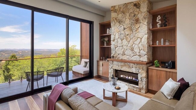 Sequoia Suite at Mount Lofty Estate where Novak Djokovic stayed while in Adelaide in January 2023. Picture: Sequoia Lodge