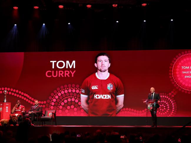 Tom Curry will udnergo surgery after the British & Irish Lions tour. Picture: Getty Images