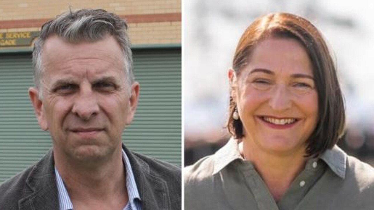 Andrew Constance and Fiona Phillips are heading into round two in 2025. Picture: Left, Tom McGann, Right, Supplied