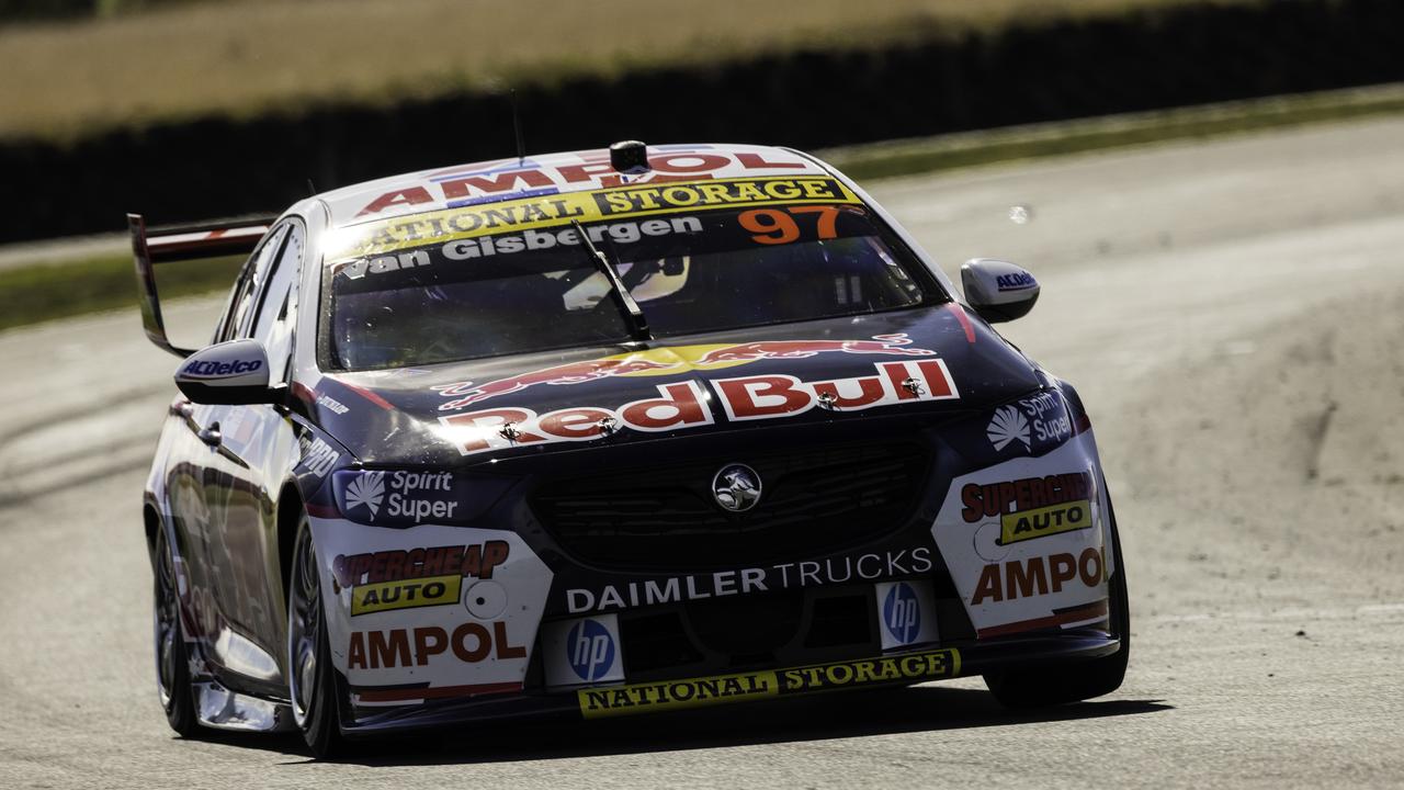 Shane van Gisbergen converted a stunning pole position into a race win at the Tasmania SuperSprint.