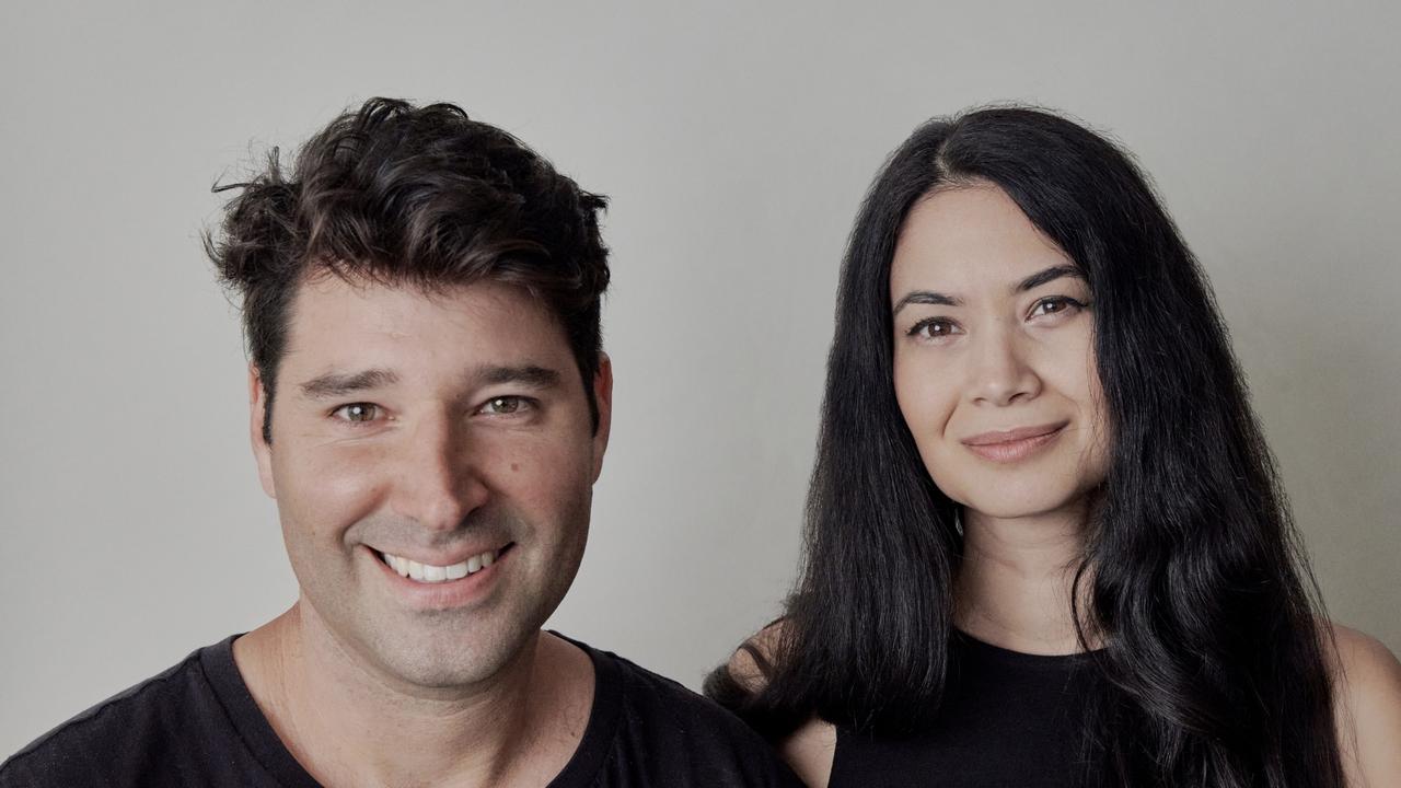 Canva founders Cliff Obrecht and Melanie Perkins. Source: Max Doyle