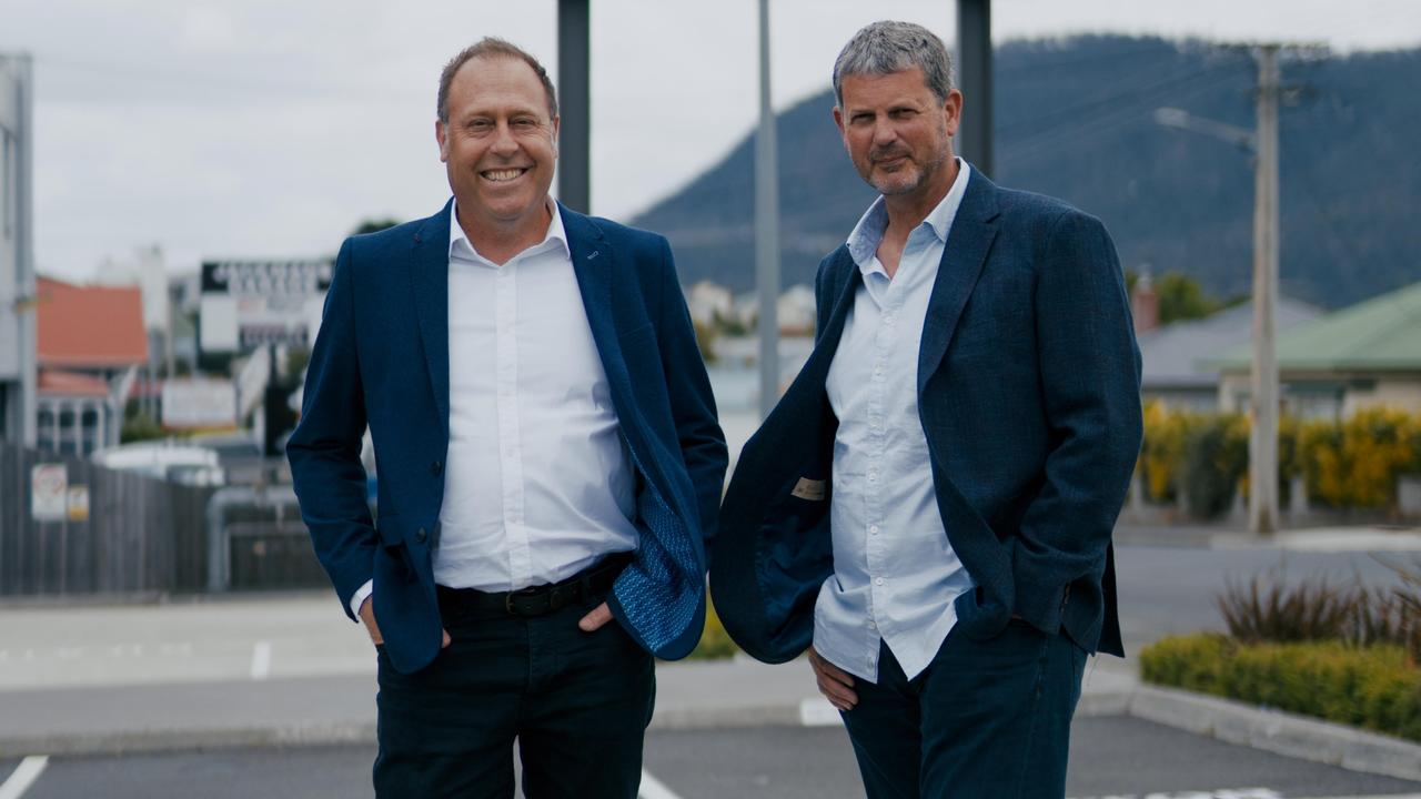 Blundstone Australia joint CEOs Adam Blake and Darryl Wilkes. Picture: Supplied