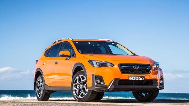 The Subaru XV gives the added protection of all-wheel-drive. Picture: Thomas Wielecki.