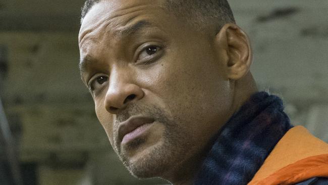 This image released by Warner Bros. Pictures shows Will Smith in a scene from 