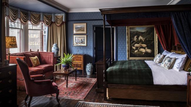 A suite at The Fife Arms in Scotland. Picture: supplied.