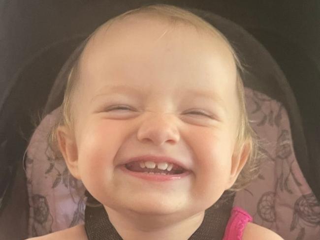 Told Kayleigh to smile for a cute photo, but instead I got this cheeky grin from her. <b><a href="https://www.dailytelegraph.com.au/newslocal/blacktown-advocate/vote-help-us-find-the-cheekiest-toddler-in-nsw/news-story/9ae7eb32bd93be85a472b448d0c19dda">VOTE HERE </a></b>