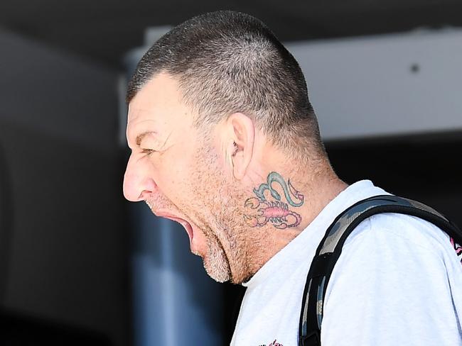 Vincent Michael Piscioneri leaving Maroochydore Magistrates Court. Picture: Patrick Woods.