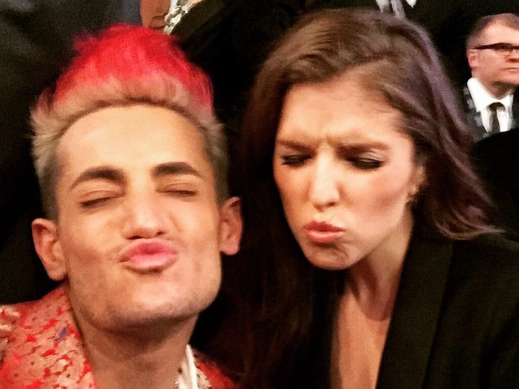 Franke Grande and Anna Kandrick get pouty. Picture: Instagram