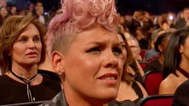 Pink explains hilarious AMAs reaction
