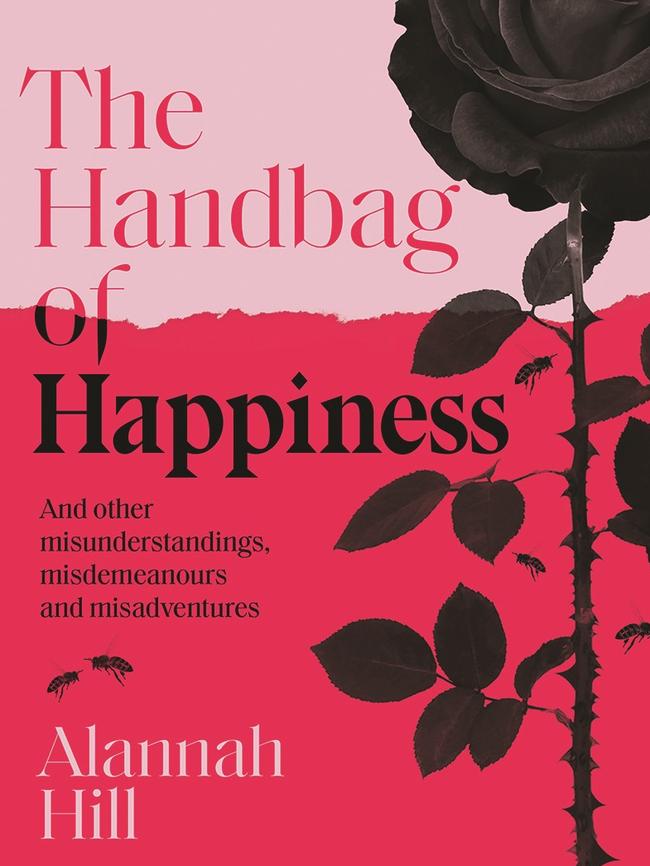 The Handbag of Happiness book by fashion designer Alannah Hill, who grew up in Tassie. For TasWeekend feature.