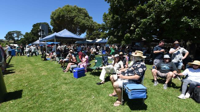 Racegoers at the Woolamai Cup 2024. Picture: David Smith