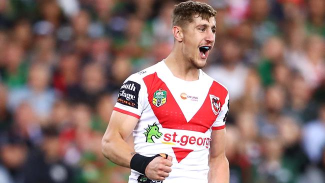 Zac Lomax will get first shot at the Dragons No.1 jersey. Picture: Getty Images