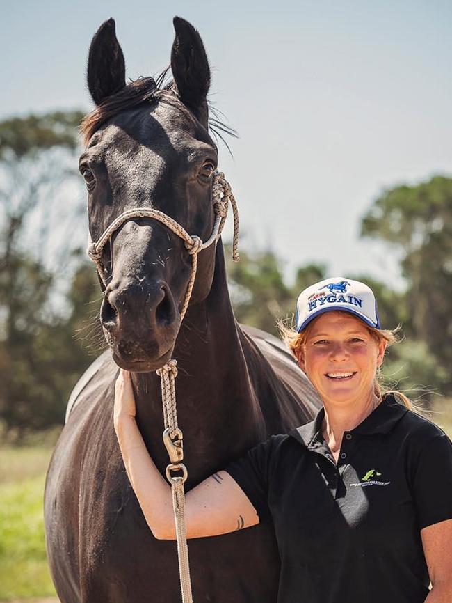 Helping hand: Kelly van den Berg is nominated for a Regional Achiever award. Picture: Louise Sedgman