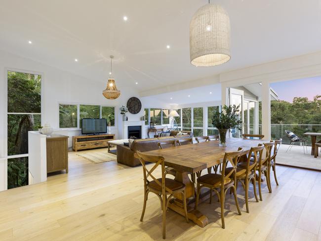 A canopy of green surrounds this quiet home.