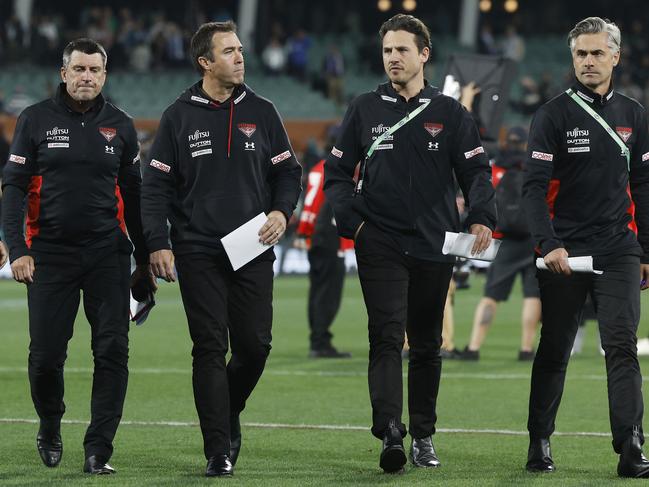 Essendon’s assistant coaches have found suitable roles for players. Picture: Michael Klein