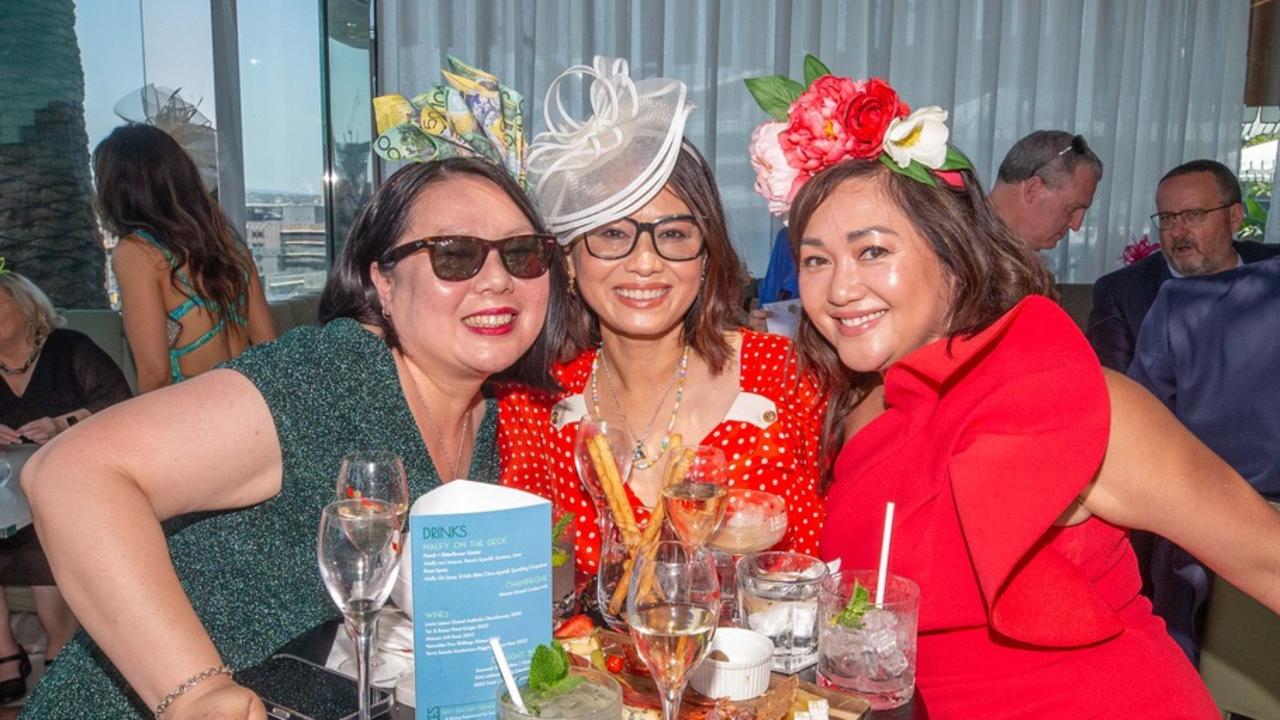 Melbourne Cup at the Emporium Hotel, South Bank. Photo: Stephen Archer