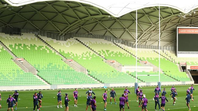 The Storm have returned to Melbourne. Photo by Robert Cianflone/Getty Images.