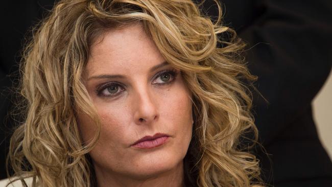 Summer Zervos accused Donald Trump of inappropriate behaviour. Picture: AFP