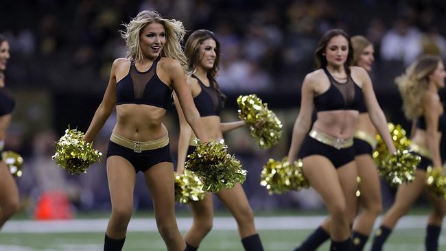 A New Orleans Saints cheerleader's sex discrimination complaint