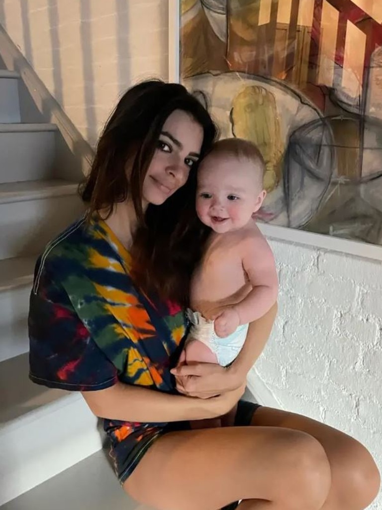 They welcomed one-year-old son Sylvester last year. Picture: Instagram