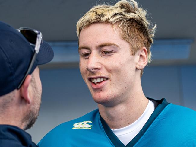 Tassie Tigers men's Hockey One goalkeeper Magnus McCausland. Picture: Supplied.
