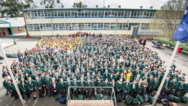 James Ruse Agricultural High School topped the state again. Picture: supplied