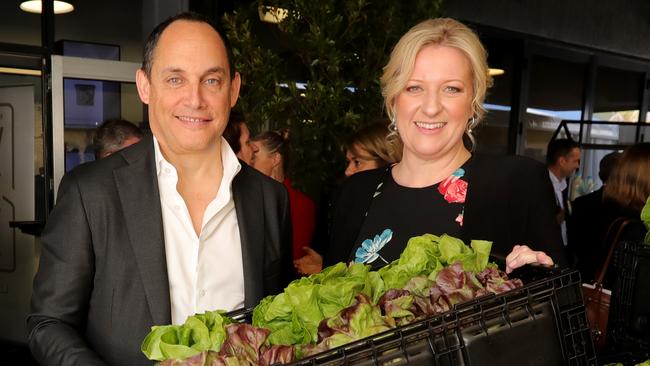 Raphael Geminder and Brooke Donnelly. Picture: Stuart McEvoy/The Australian.