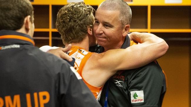 Former Australian Test cricketer Gavin Robertson and long-time GWS employee with the Giants. Credit: Giants Digital