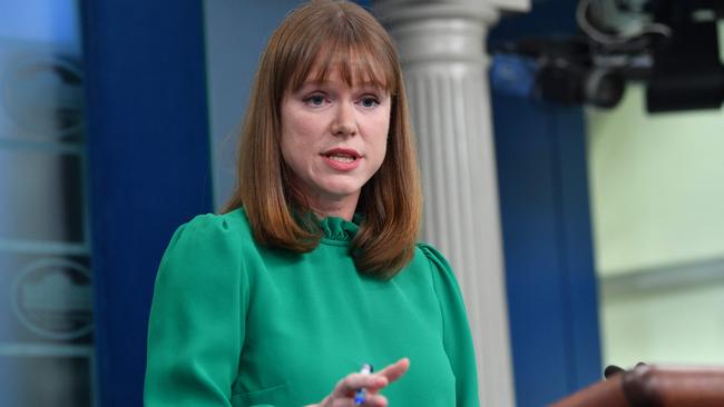 White House director of communications Kate Bedingfield. Picture: Nicholas Kamm/AFP