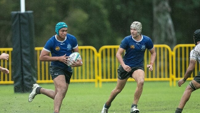 St Edmund's College First XV rookie on the rise Larry Siala