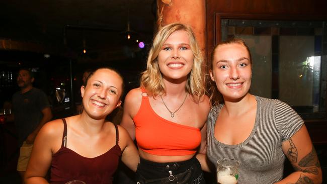 PJ O'BRIEN'S: Faye Kirby, Mima Williams and Alicia Baker