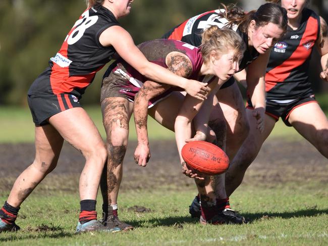 Abbie Hayes of the Manly Wolves. Picture: Contributed