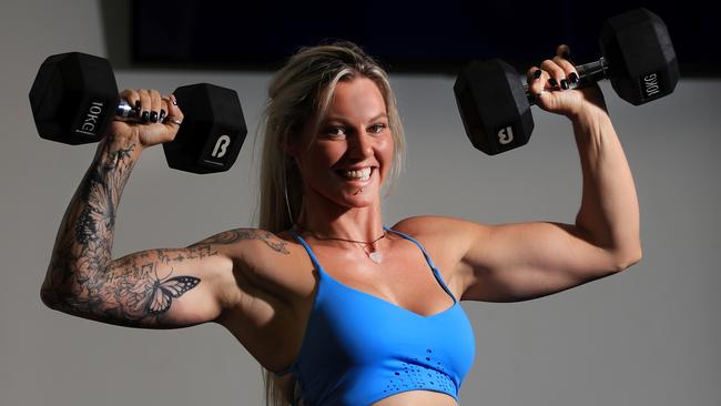 Lindsay Perry will soon open her own Body Fit Training business. Picture: Scott Powick