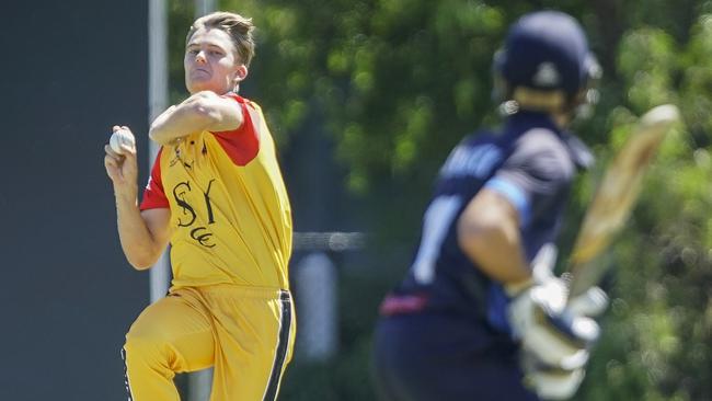 Henry Thornton in action for St Kilda. Picture: Valeriu Campan