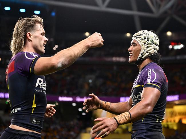 Sua Faalogo made some brilliant plays. Picture: Hannah Peters/Getty Images