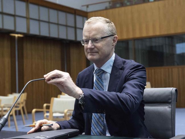 CANBERRA, AUSTRALIANewsWire Photos FEBRUARY 5, 2020: Reserve Bank Governor Philip Lowe speaking at a House economics committee in Parliament House in Canberra.Picture: NCA NewsWire / Gary Ramage