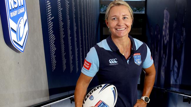 NSW Origin coach Kylie Hilder. Picture: Toby Zerna